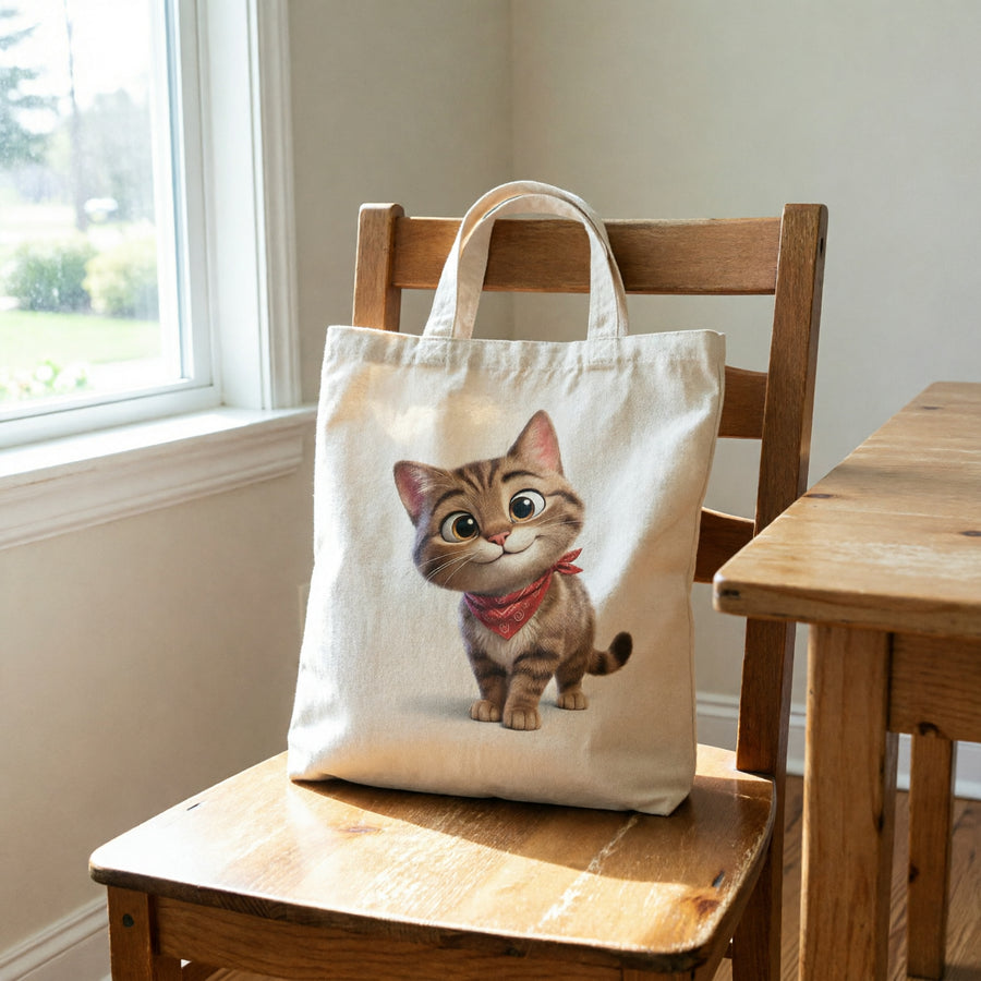 Cotton Canvas Tote Bag