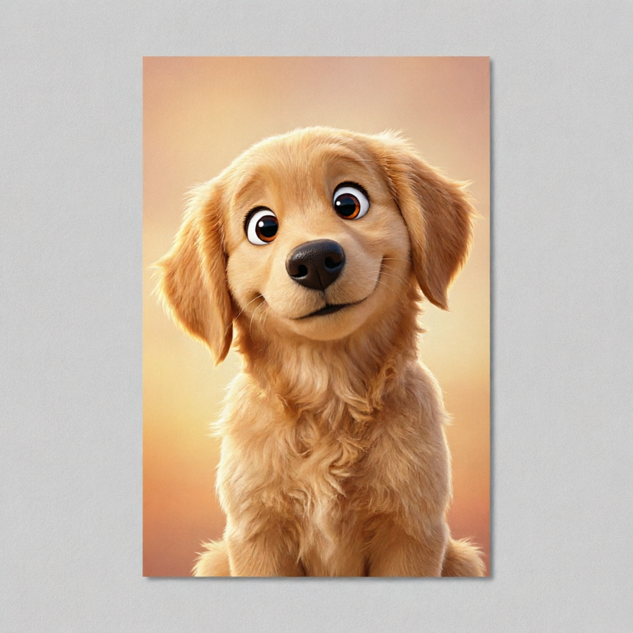 Custom Pet Portrait — Poster