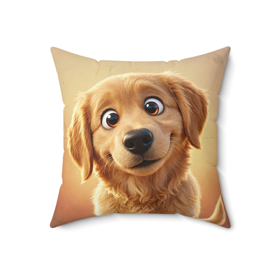 Custom Pet Portrait — Throw Pillow (18"×18")