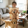 Custom Pet Portrait — Poster