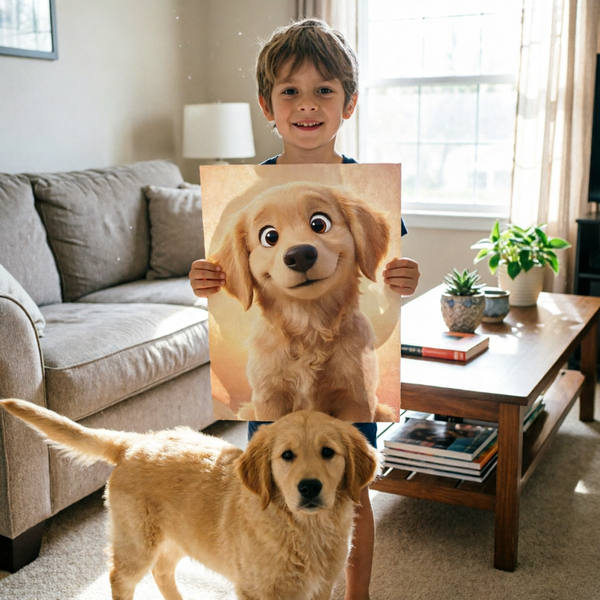 Custom Pet Portrait — Poster
