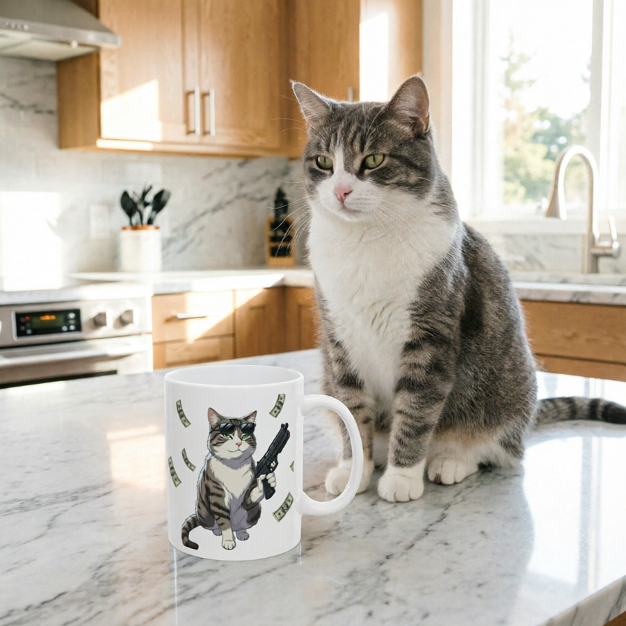 Custom Pet Portrait — Mug