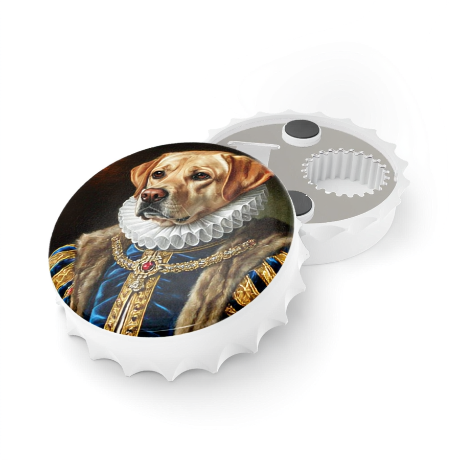 Custom Pet Portrait — Bottle Opener Magnet