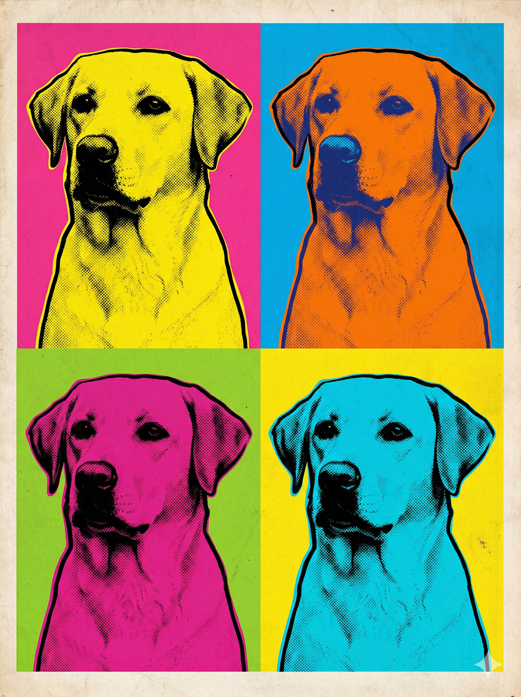 Pop Art portrait style